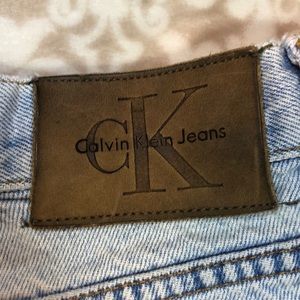 Vintage Calvin Klein high waisted shorts